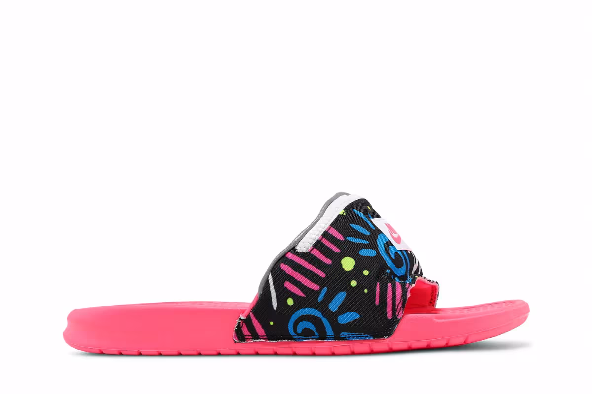 Nike Benassi JDI Print Slide Fanny Pack, view 2