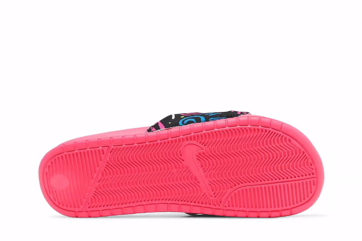 Nike Benassi JDI Print Slide Fanny Pack, view 5
