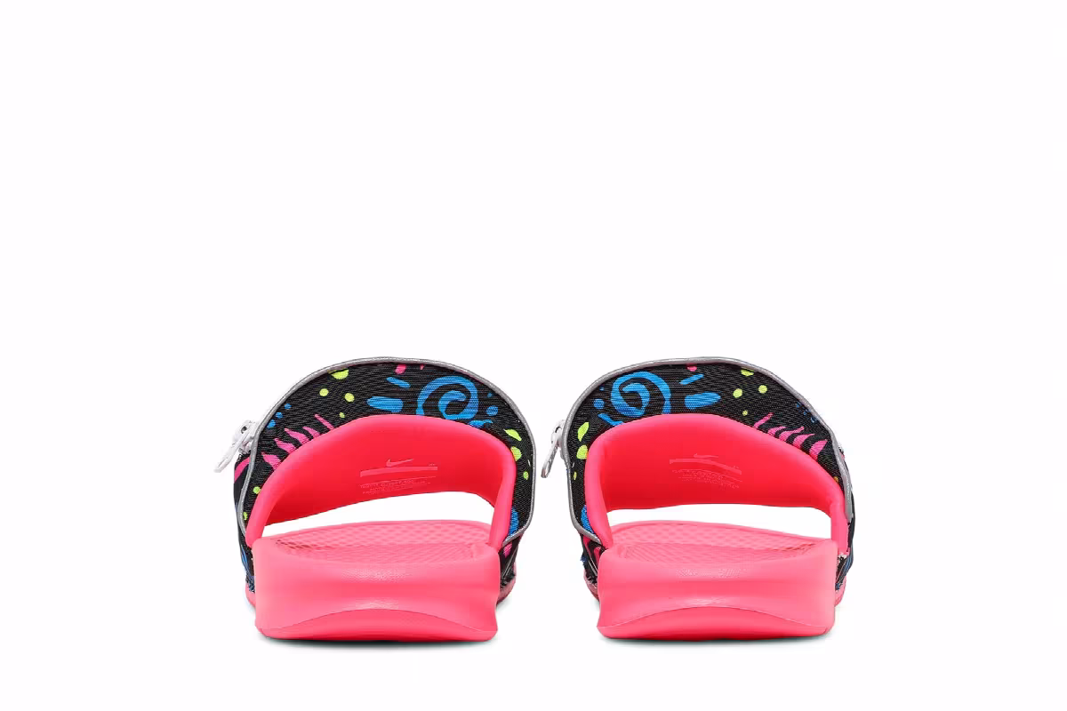 Nike Benassi JDI Print Slide Fanny Pack, view 7
