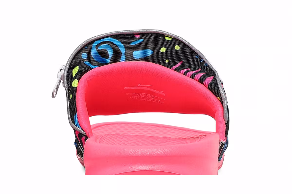 Nike Benassi JDI Print Slide Fanny Pack, view 8
