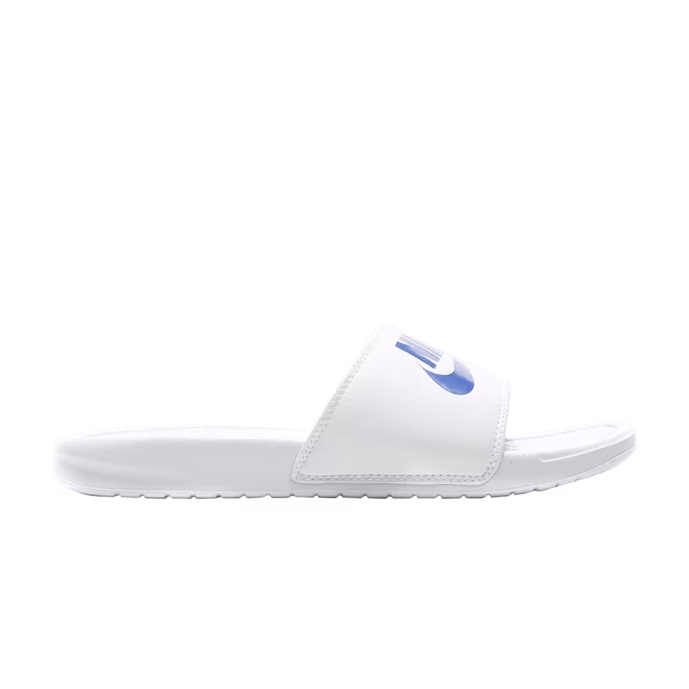 Nike Benassi JDI White Varsity Royal