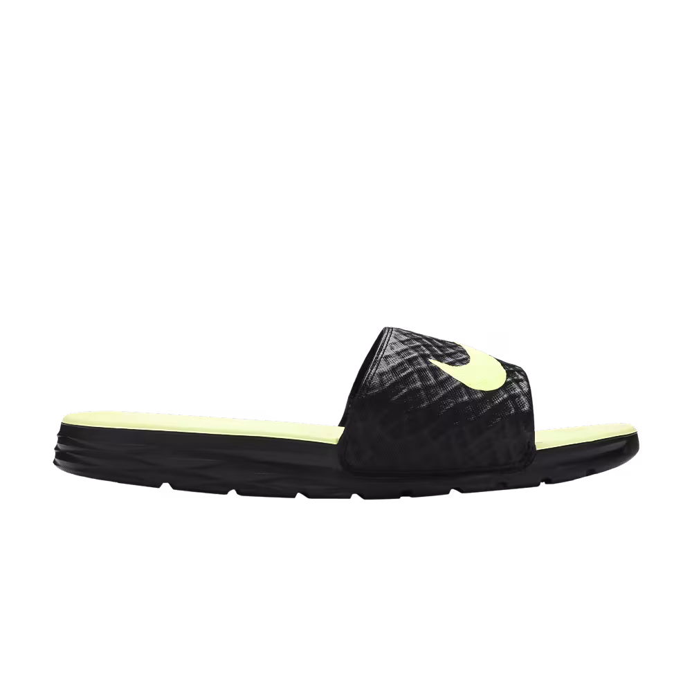 Nike Benassi Solarsoft Black Volt
