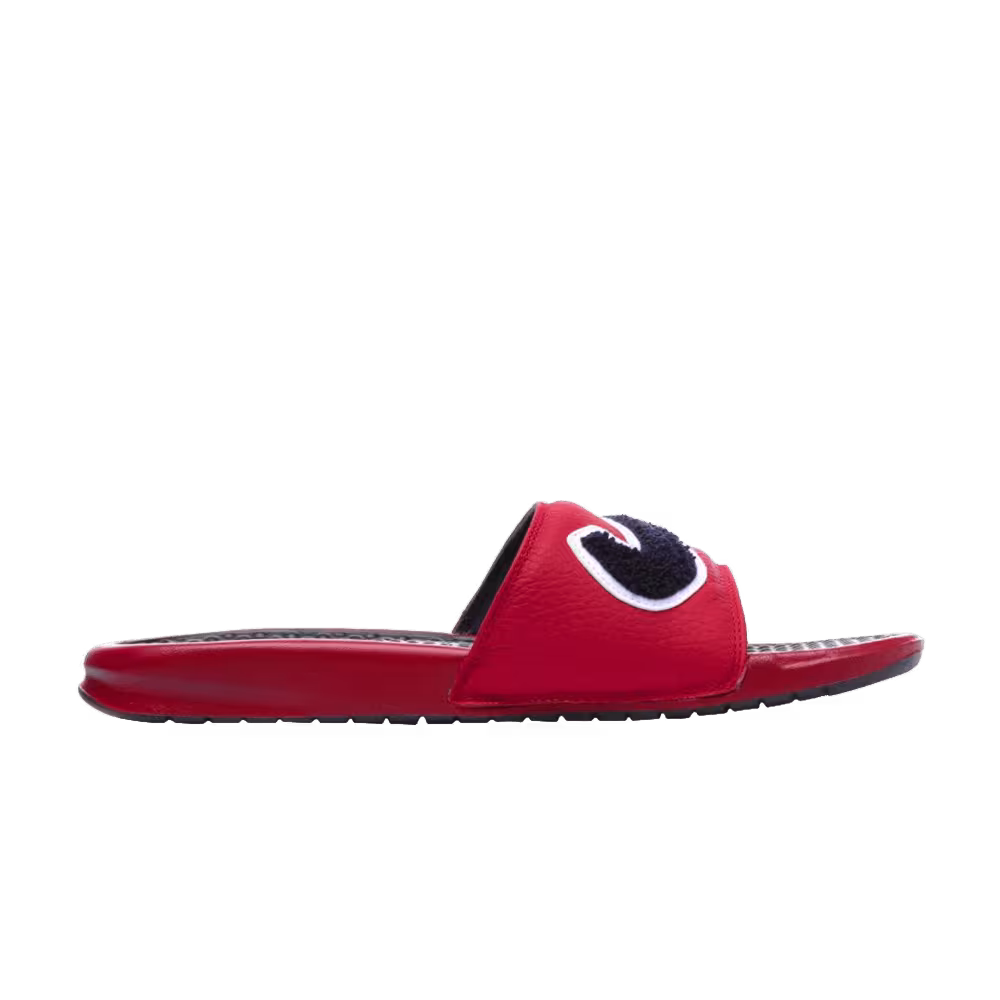 Nike Benassi JDI Chenille Gym Red