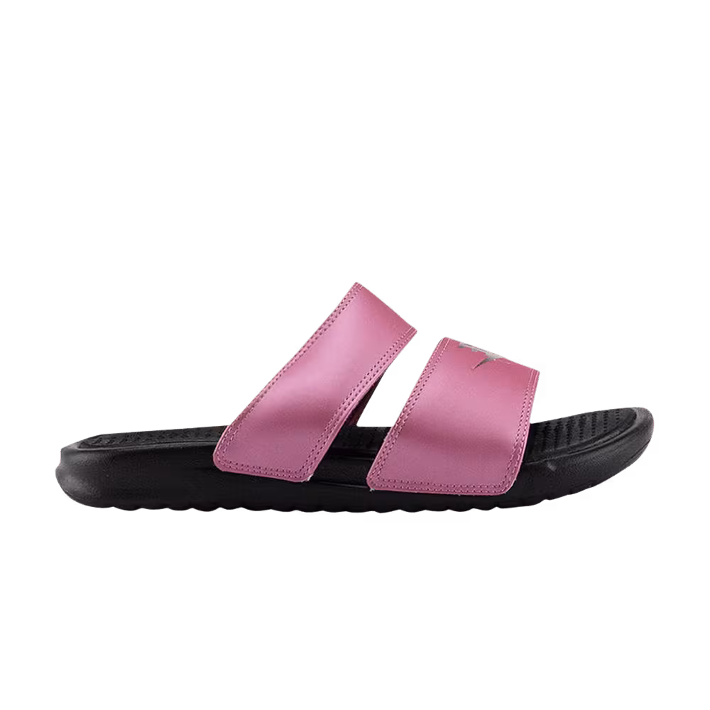 Nike Women's Benassi Duo Ultra Slide Black Plum