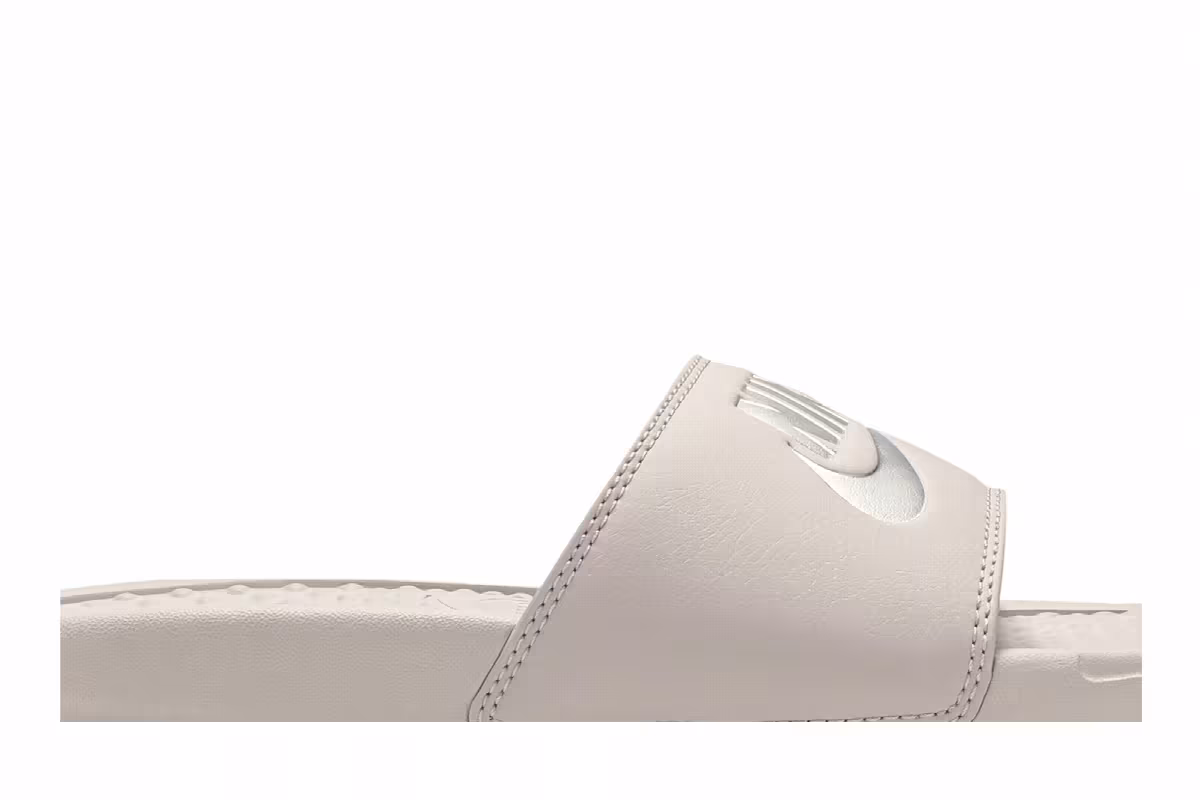 Nike Women's Benassi JDI Slides Particle Rose, view 3