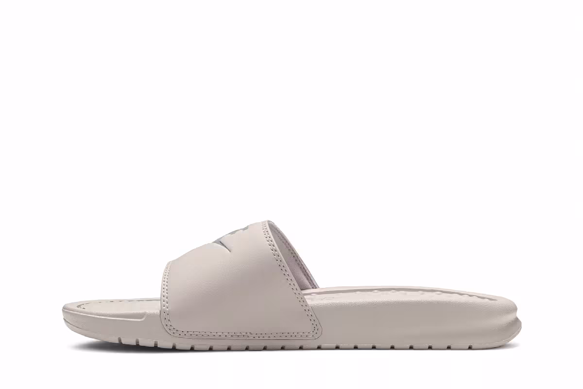 Nike Women's Benassi JDI Slides Particle Rose, view 4