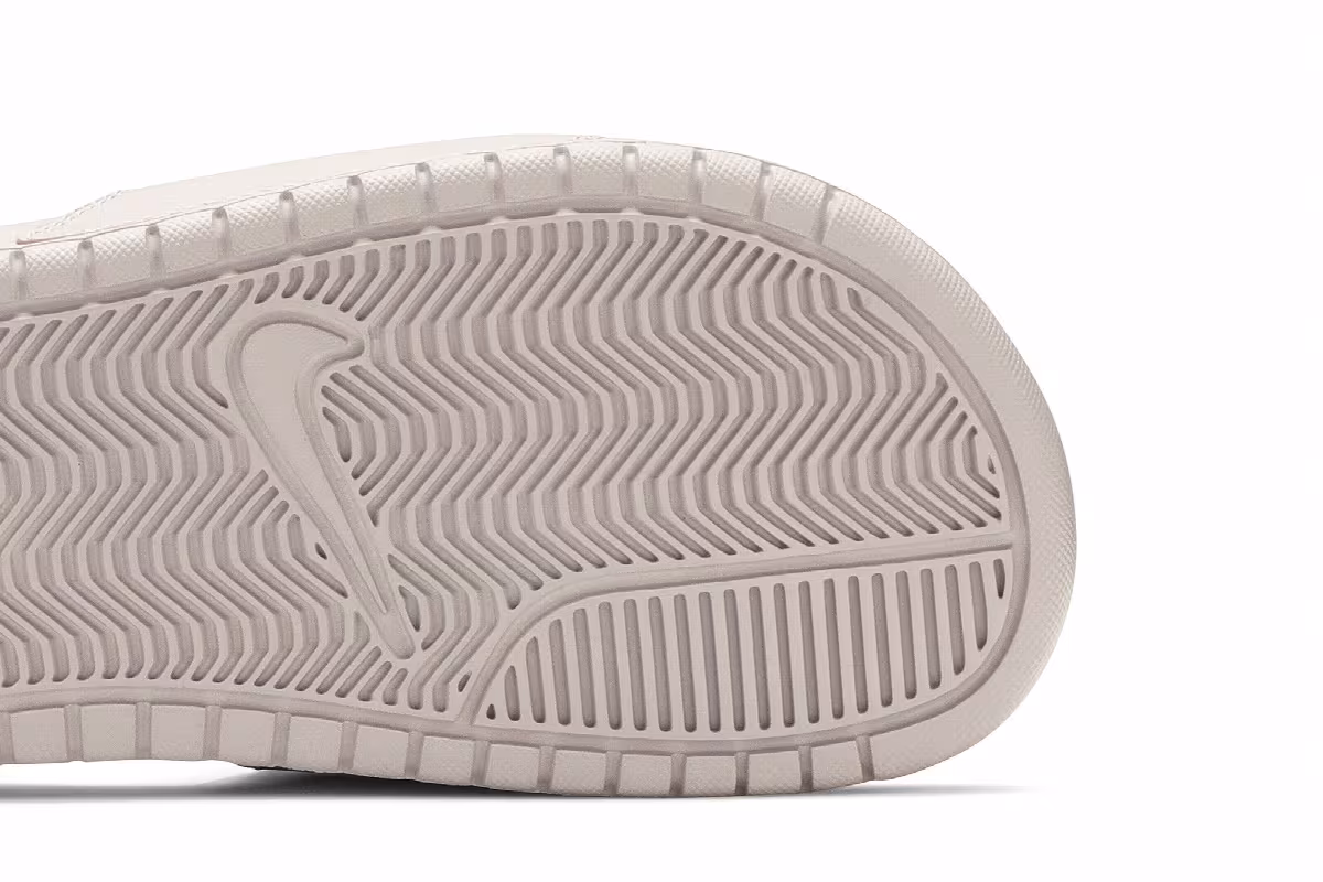 Nike Women's Benassi JDI Slides Particle Rose, view 6