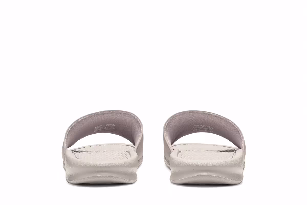 Nike Women's Benassi JDI Slides Particle Rose, view 7
