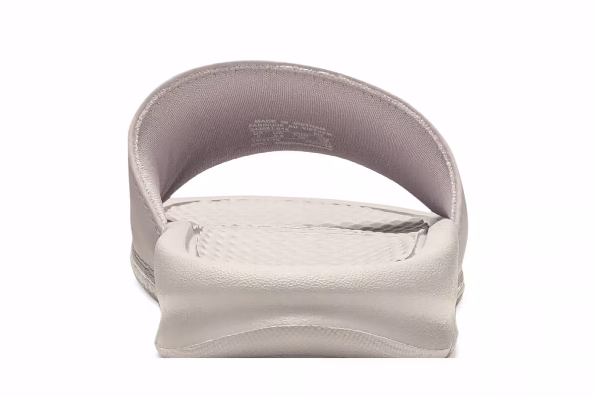 Nike Women's Benassi JDI Slides Particle Rose, view 8
