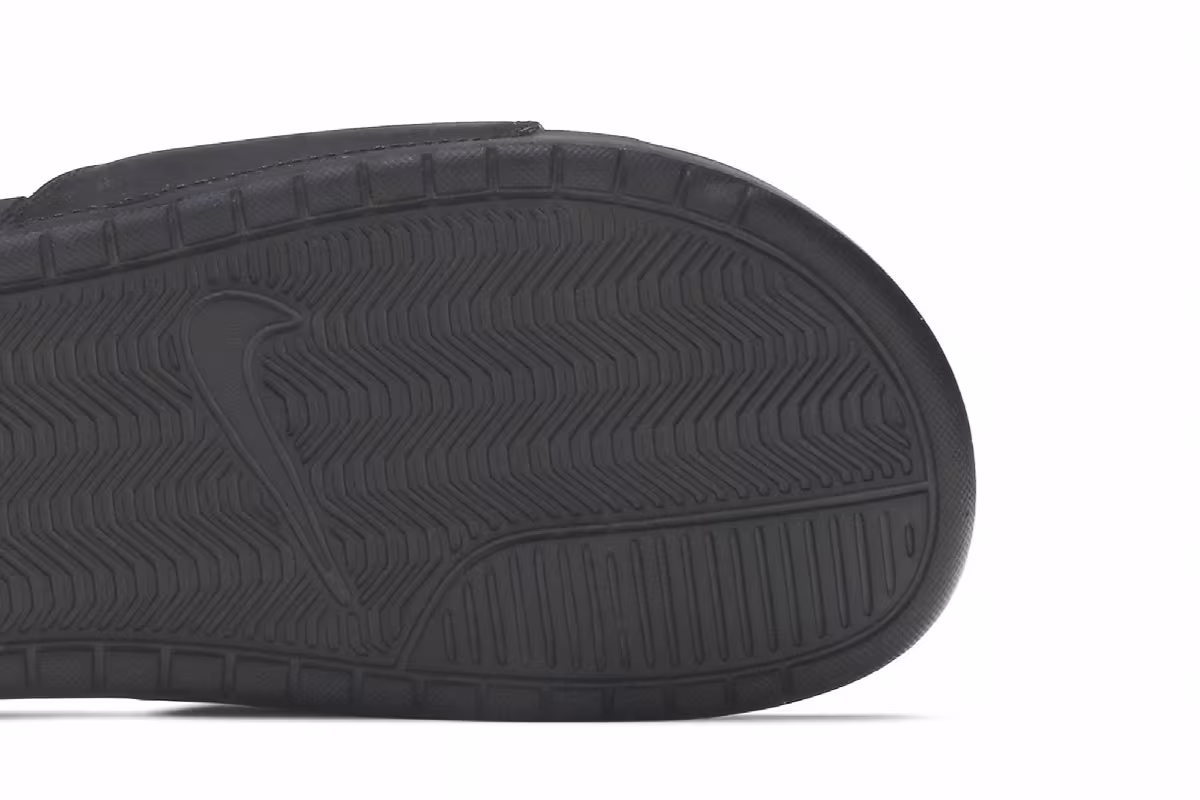 Nike Women's Benassi JDI Slides Black, view 6