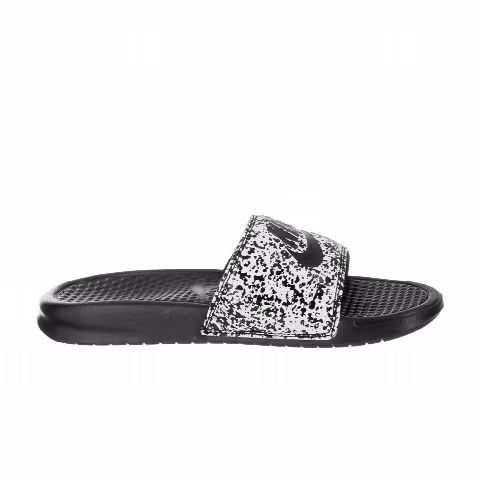 Nike Benassi JDI Print 'White Black'