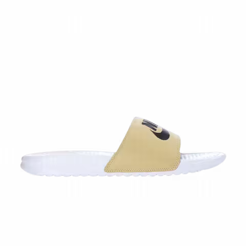 Nike Benassi JDI Slide 'White Team Gold'