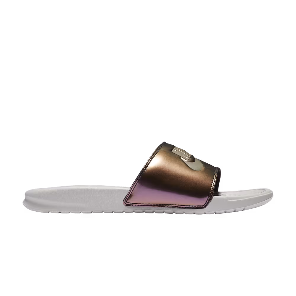 Nike Women's Benassi JDI Light Bone Medium Olve