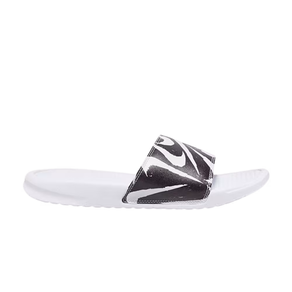 Nike Benassi JDI Print White Black