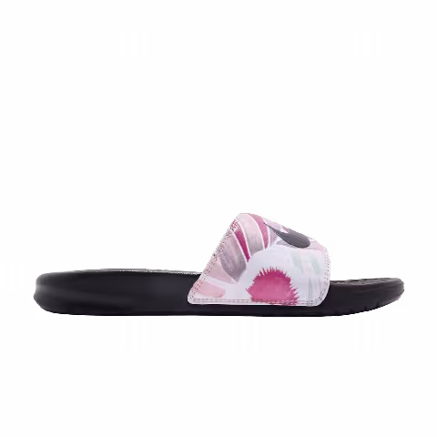 Nike Wmns Benassi JDI Print 'Black Active Fuchsia'