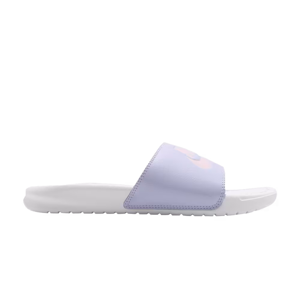 Nike Women's Benassi JDI Slides Ghost Barely Rose