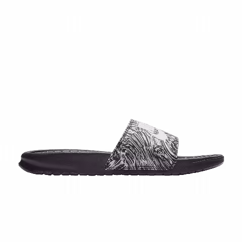 Nike Benassi JDI Print 'Black Summit White'