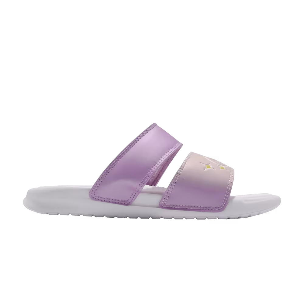 Nike Women's Benassi Duo Ultra Slide Purple Star