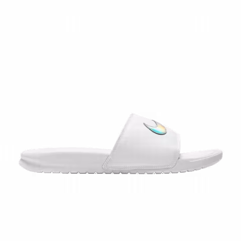 Nike Wmns Benassi JDI Slide 'White Iridescent'