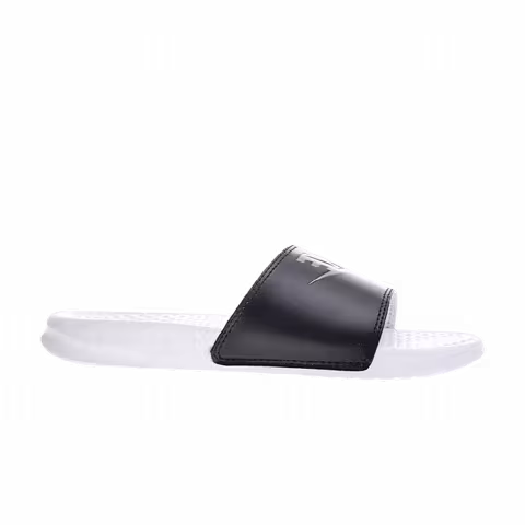 Nike Benassi JDI 'White Black'