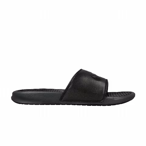 Nike Wmns Benassi JDI Metallic QS 'Metallic Black'