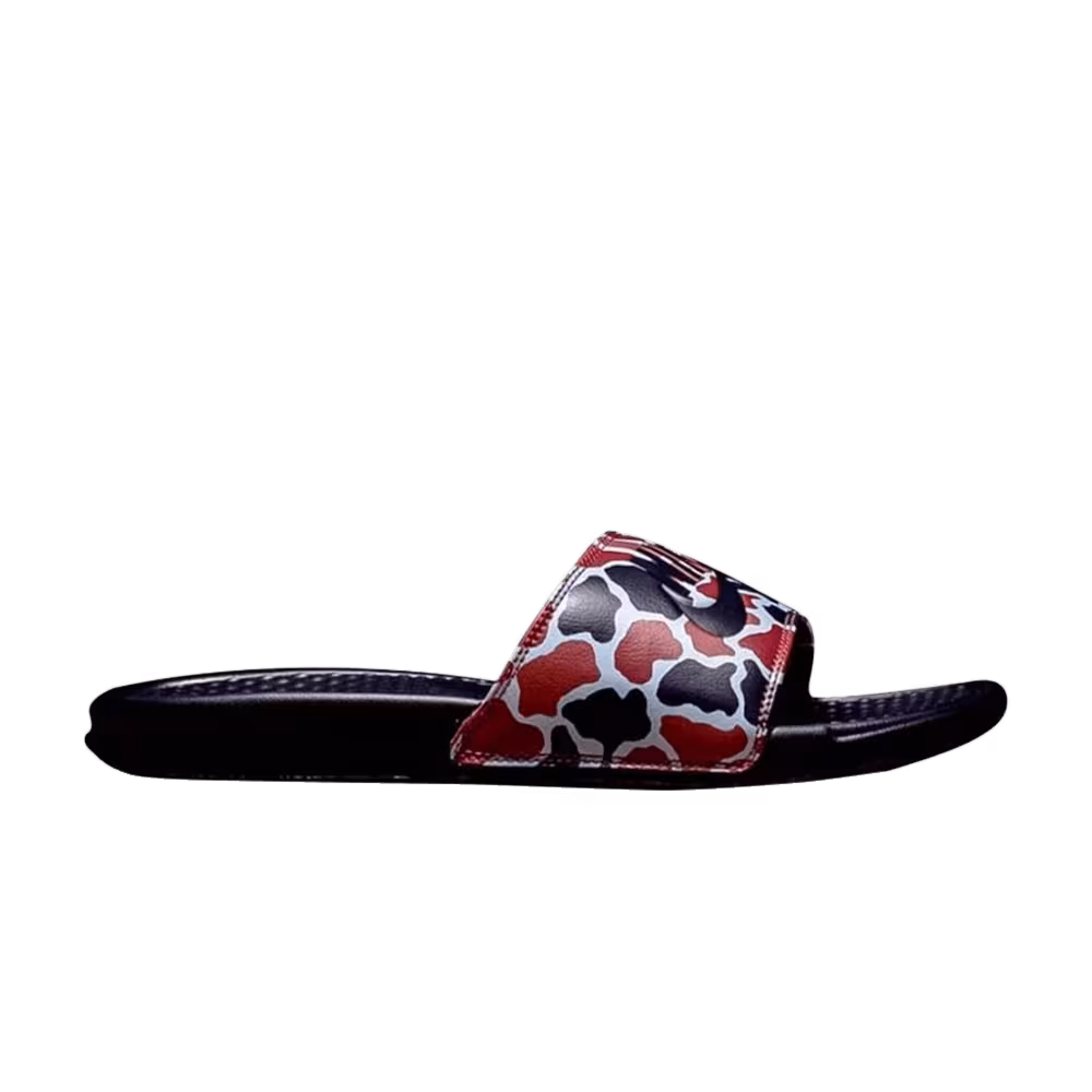Nike Benassi JDI Print Obsidian