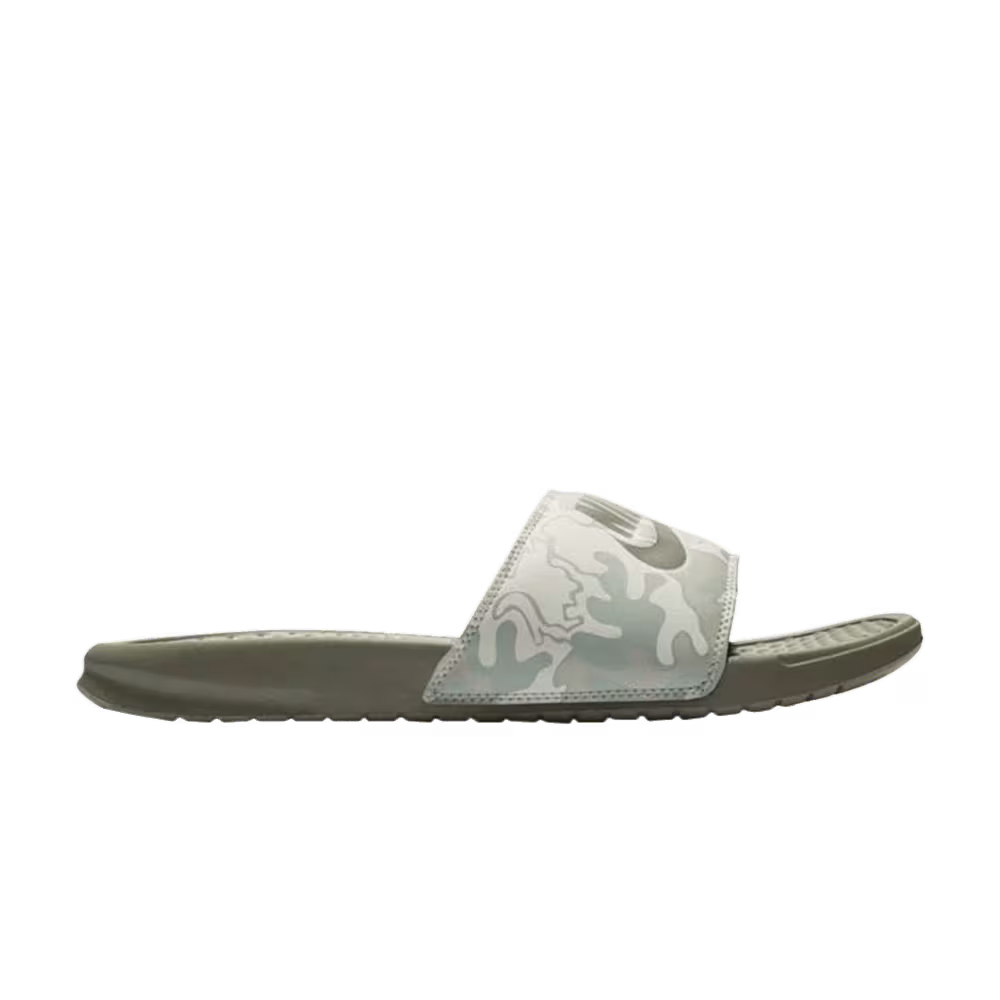 Nike Benassi JDI Print Dark Stucco