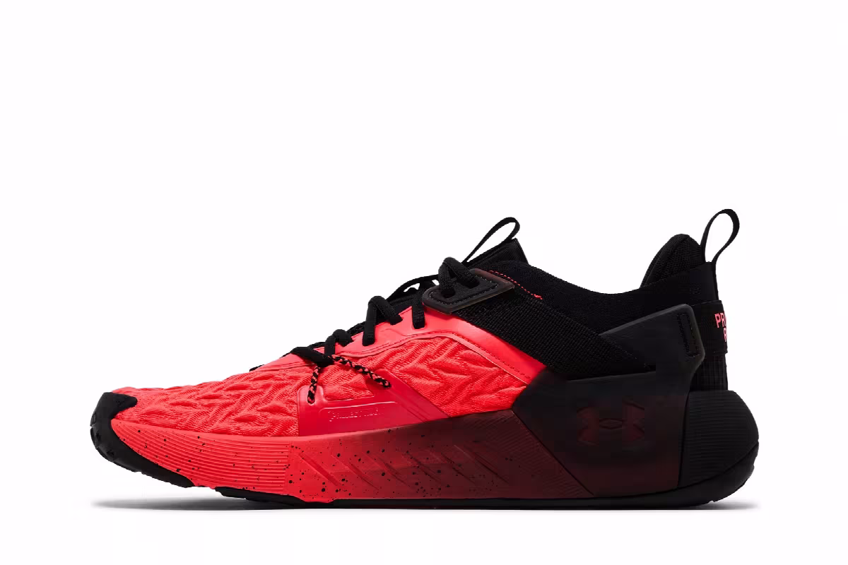 Under Armour Project Rock 6 Phoenix Fire Black, view 4