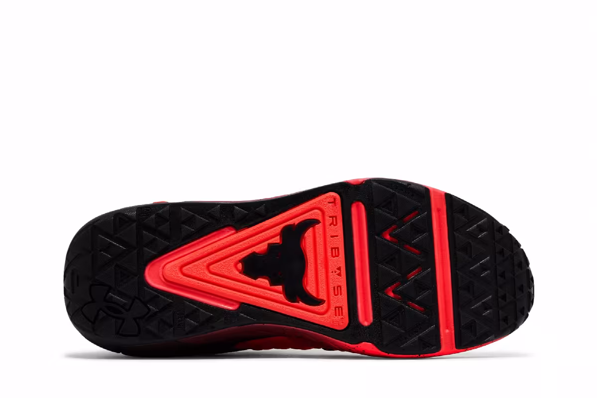 Under Armour Project Rock 6 Phoenix Fire Black, view 5