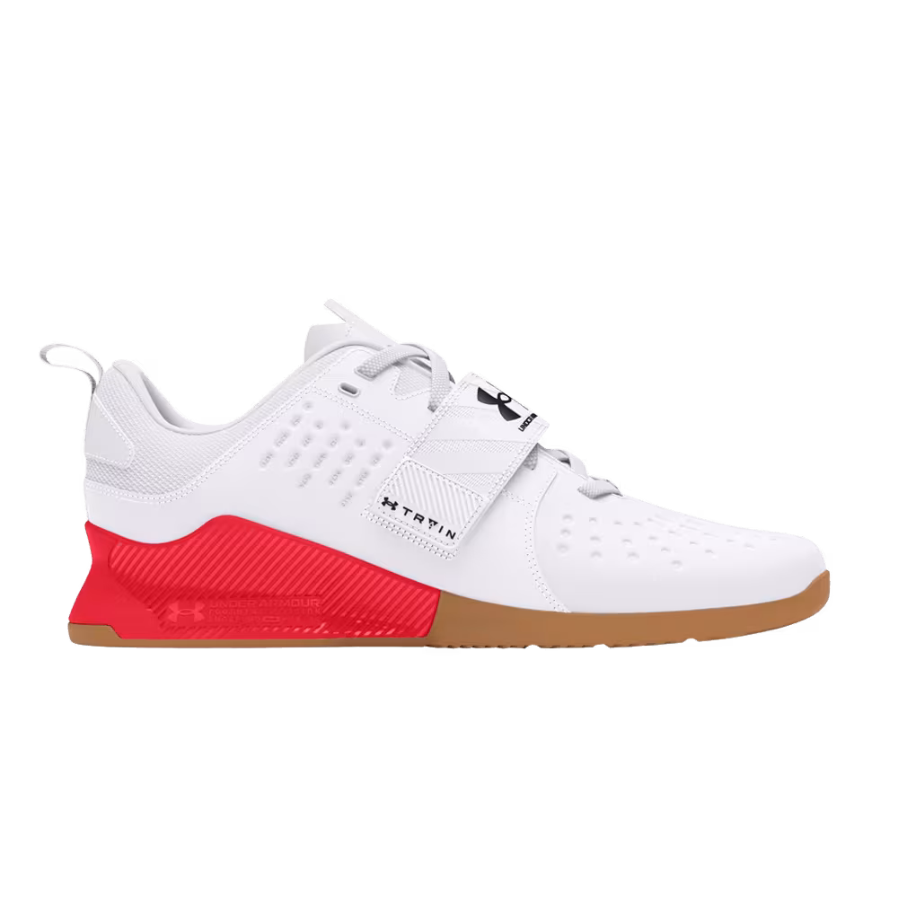 Under Armour Reign Lifter White Racer Red Black