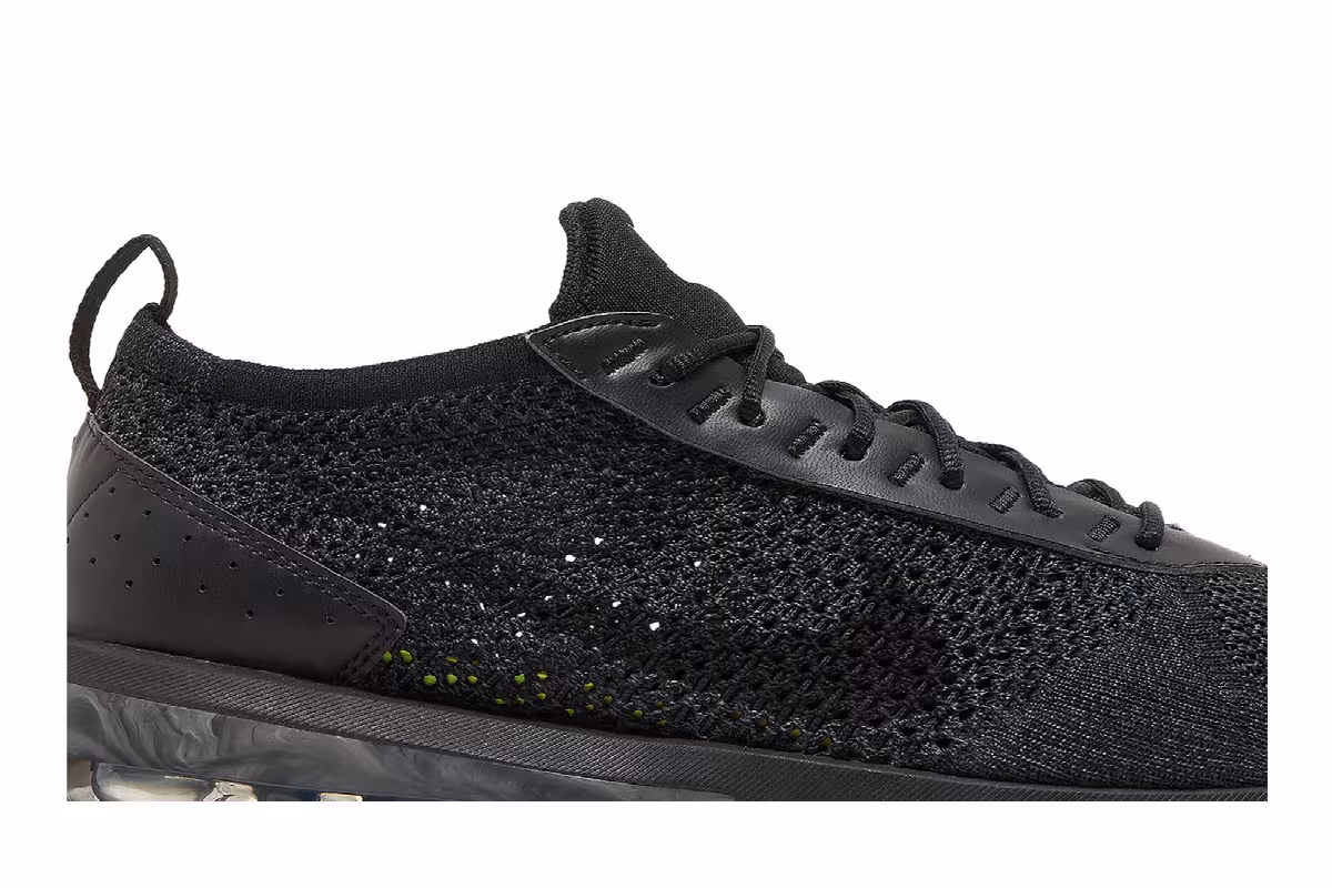 Nike Air Max Flyknit Racer Triple Black, view 3