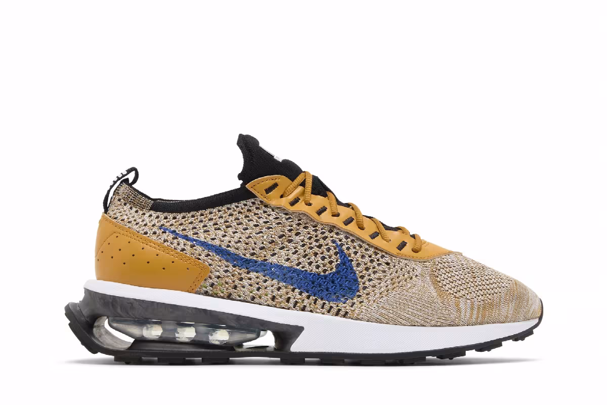 Nike Air Max Flyknit Racer Elemental Gold, view 2