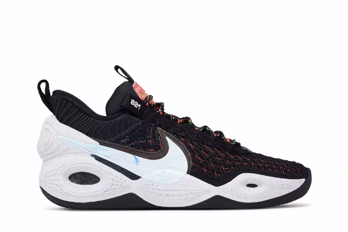Nike Cosmic Unity TB Black White, view 2