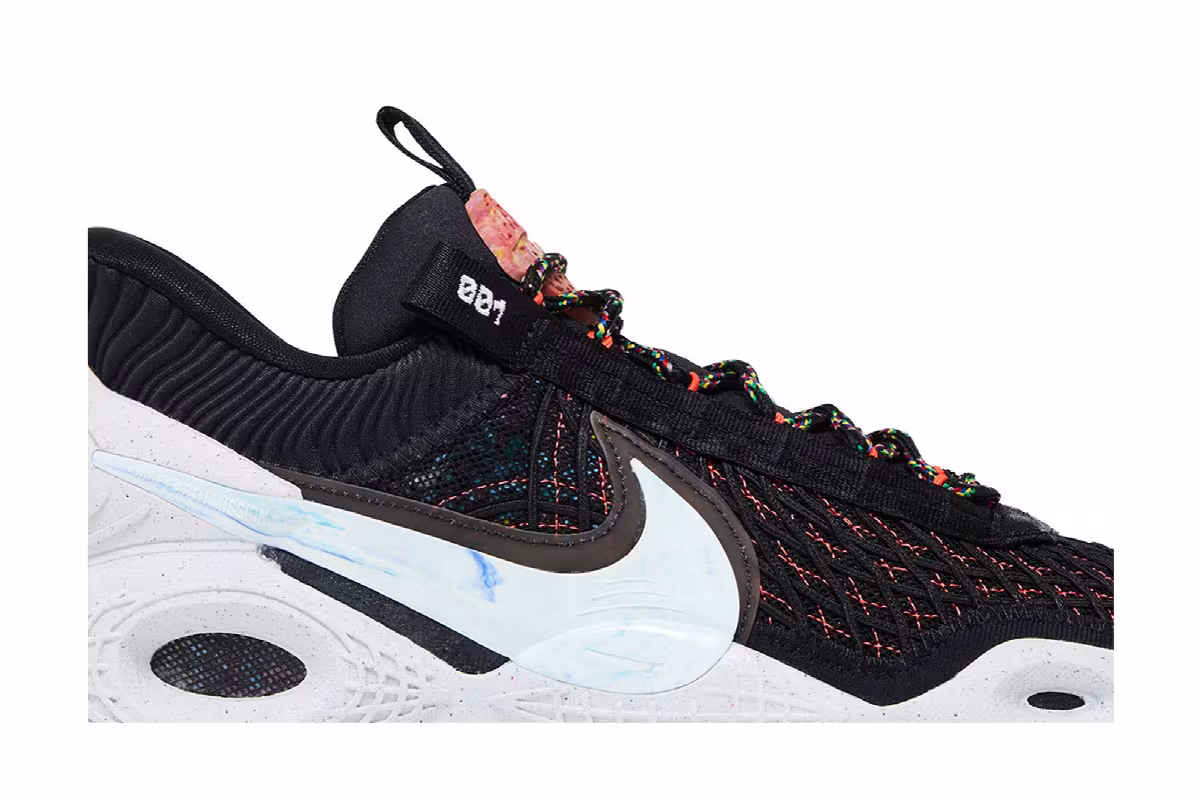 Nike Cosmic Unity TB Black White, view 3