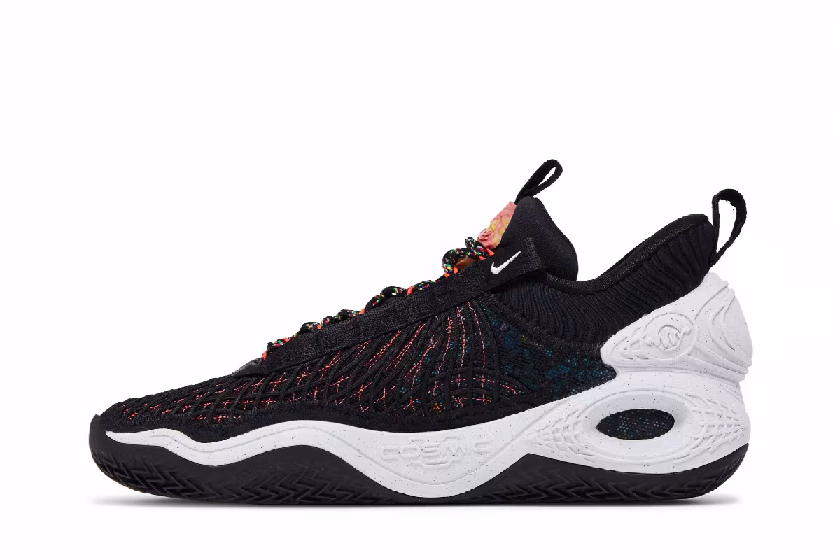 Nike Cosmic Unity TB Black White, view 4