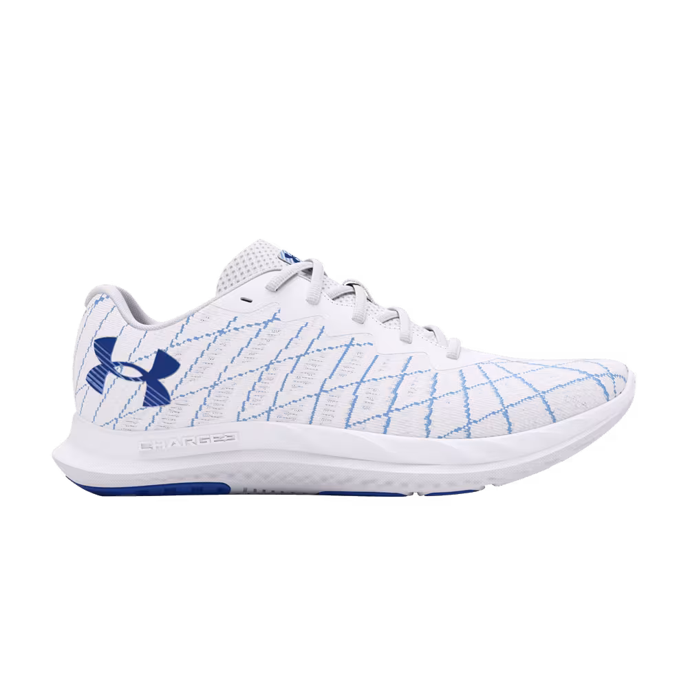 Under Armour Women's Charged Breeze 2 White Horizon Blue