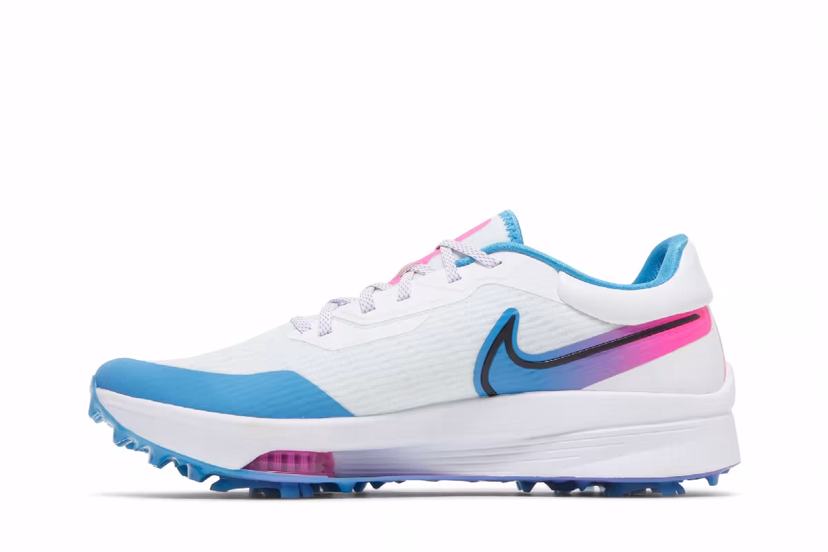 Nike Air Zoom Infinity Tour NEXT% White Aurora Blue Pink Blast, view 4