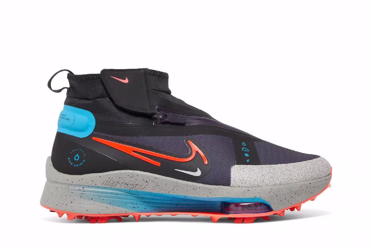 Nike Air Zoom Infinity Tour 2 Shield Wide Black Cobblestone Crimson, view 2