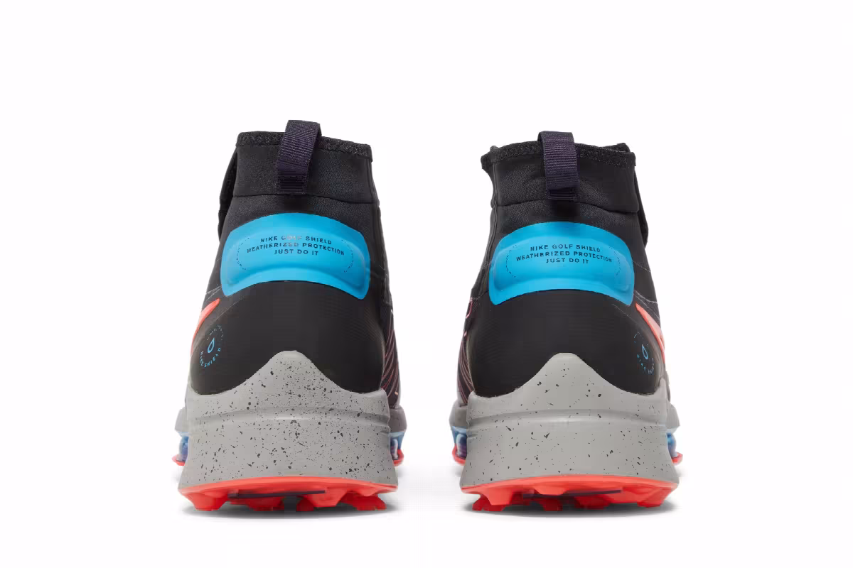 Nike Air Zoom Infinity Tour 2 Shield Wide Black Cobblestone Crimson, view 7