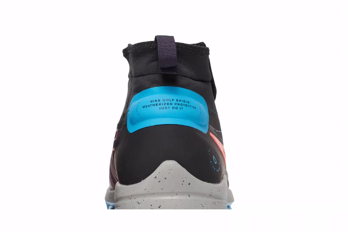 Nike Air Zoom Infinity Tour 2 Shield Wide Black Cobblestone Crimson, view 8