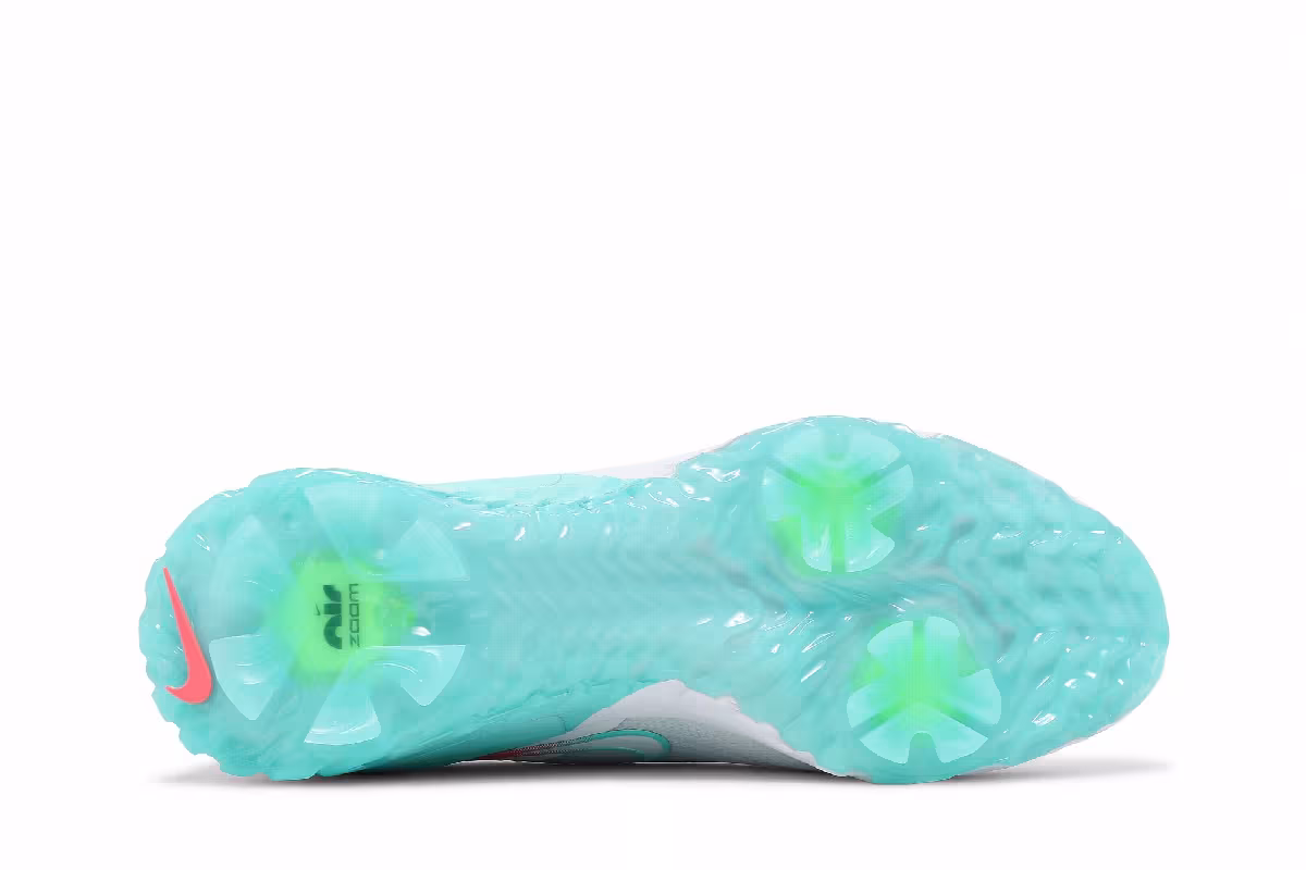 Nike Air Zoom Infinity Tour Golf Wide White Aurora Green, view 5