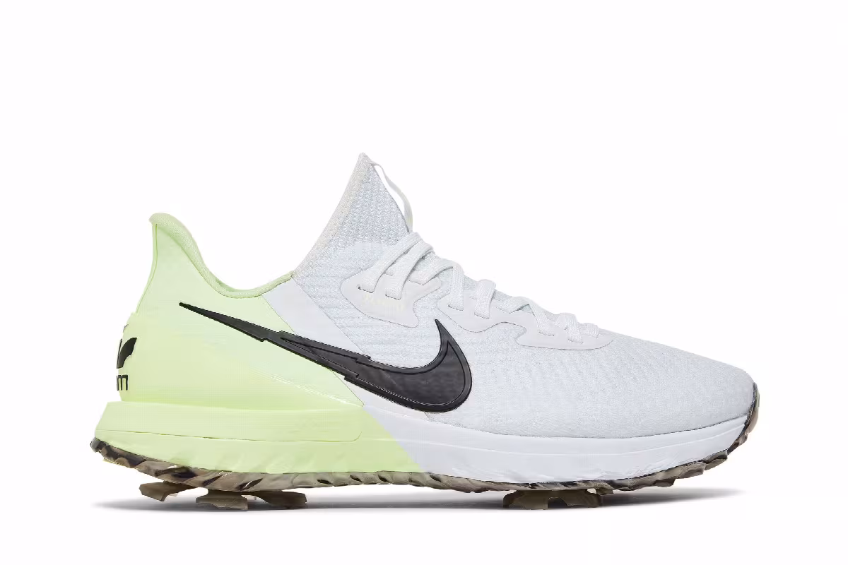 Nike Air Zoom Infinity Tour Golf White Barely Volt, view 2