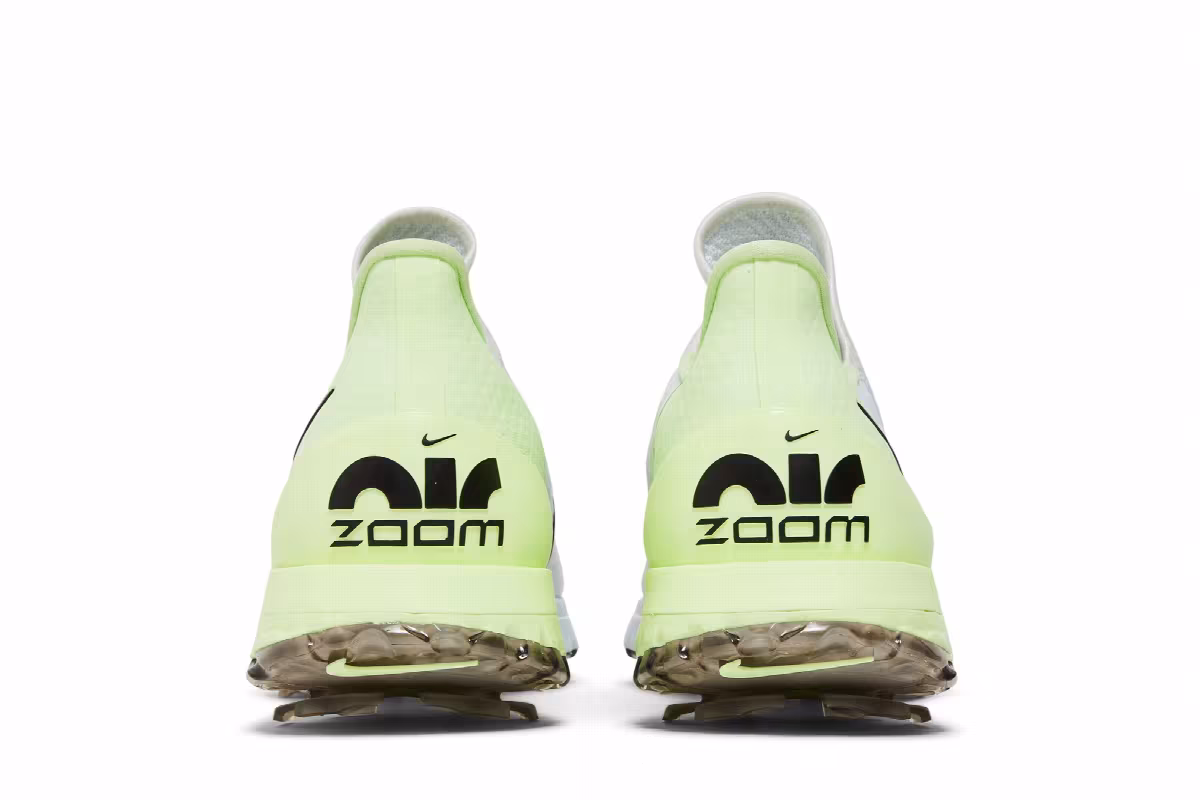 Nike Air Zoom Infinity Tour Golf White Barely Volt, view 7