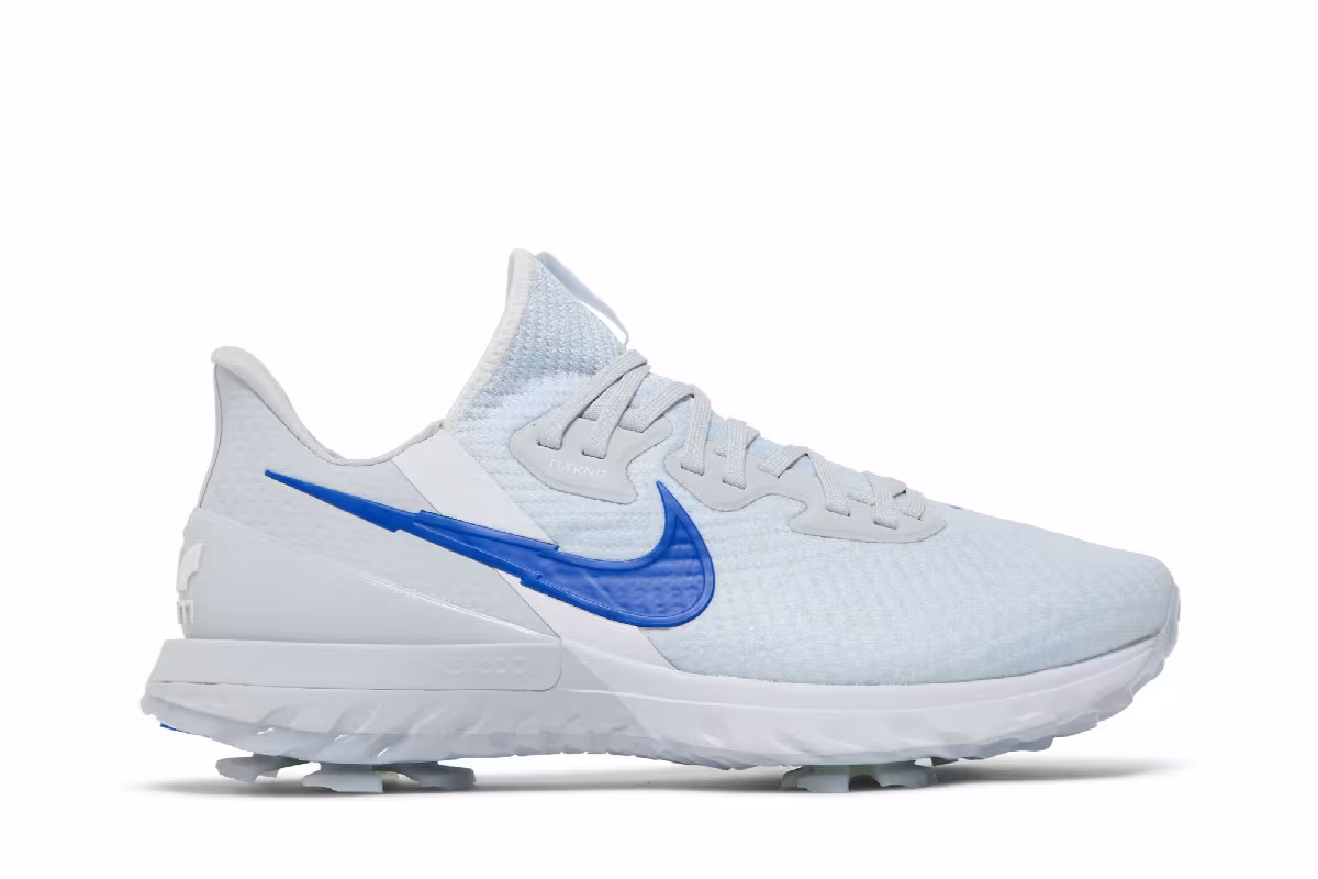 Nike Air Zoom Infinity Tour Golf Wide White Racer Blue, view 2