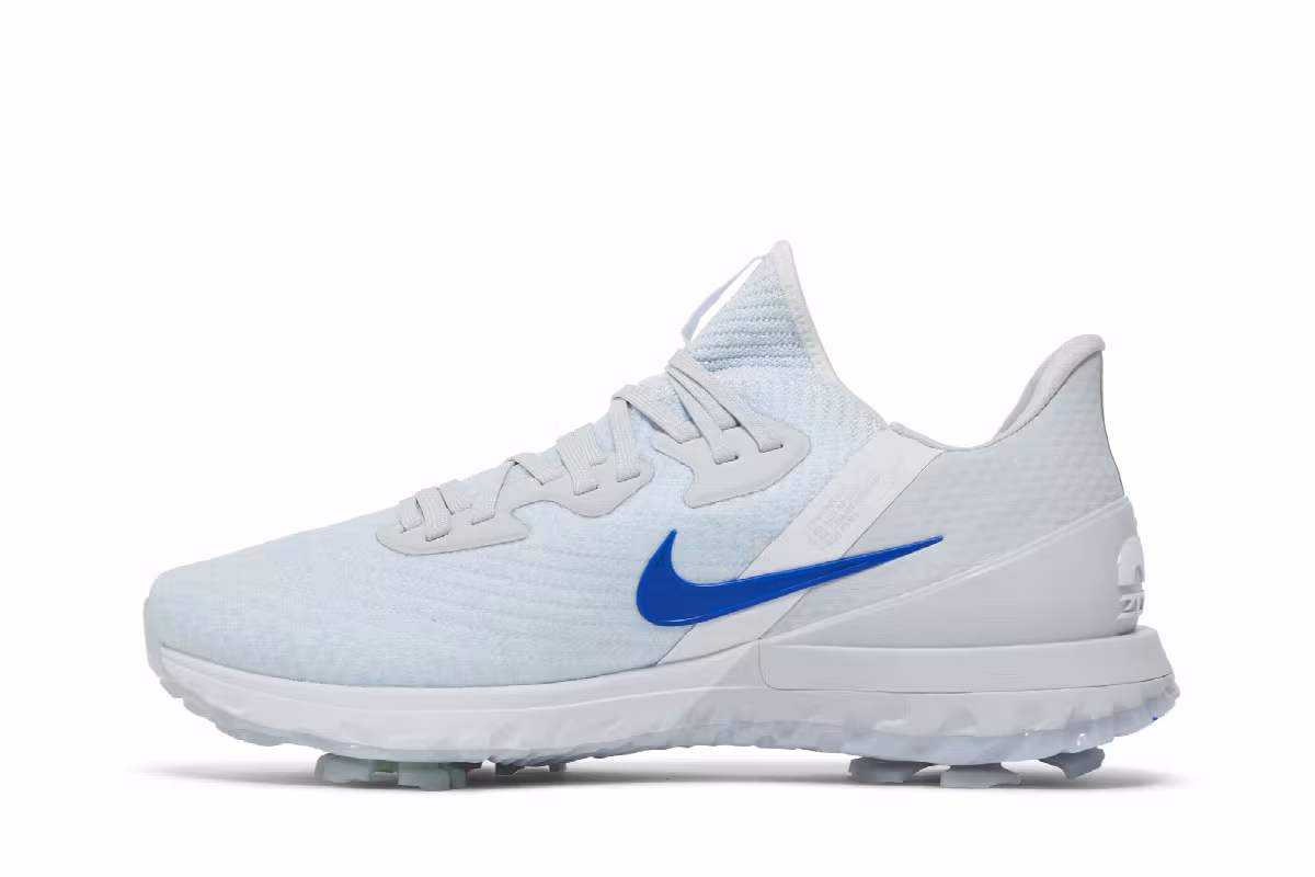 Nike Air Zoom Infinity Tour Golf Wide White Racer Blue, view 4