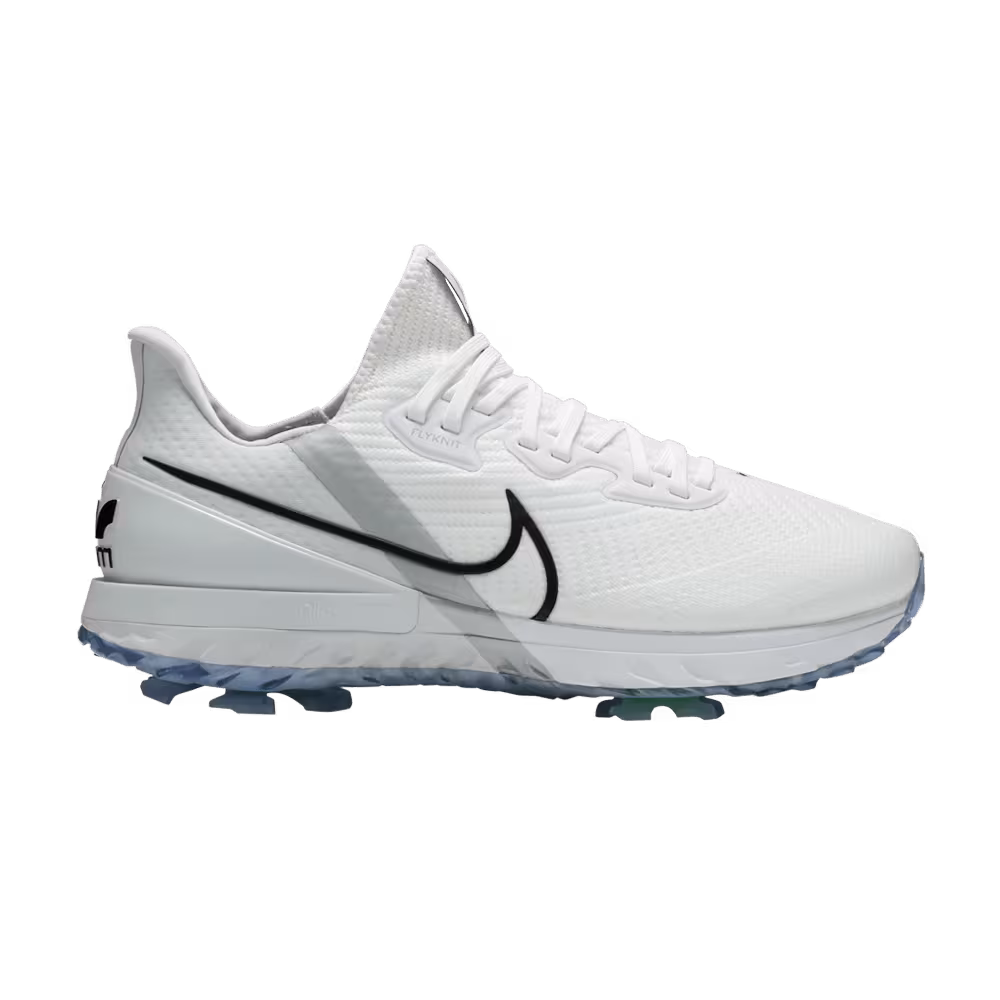 Nike Air Zoom Infinity Tour Golf Wide White Metallic Platinum