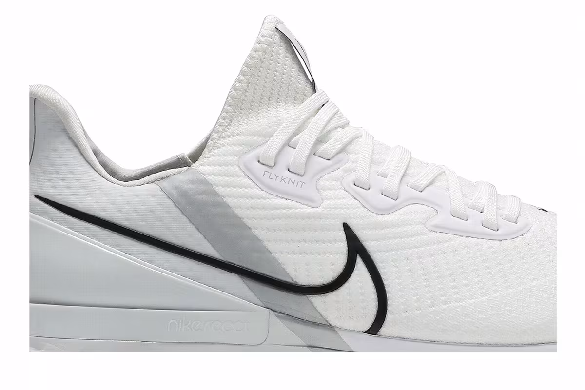 Nike Air Zoom Infinity Tour Golf Wide White Metallic Platinum, view 3