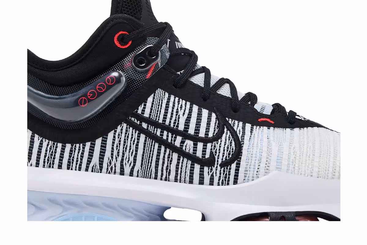 Nike Air Zoom GT Jump 2 EP White Black, view 3