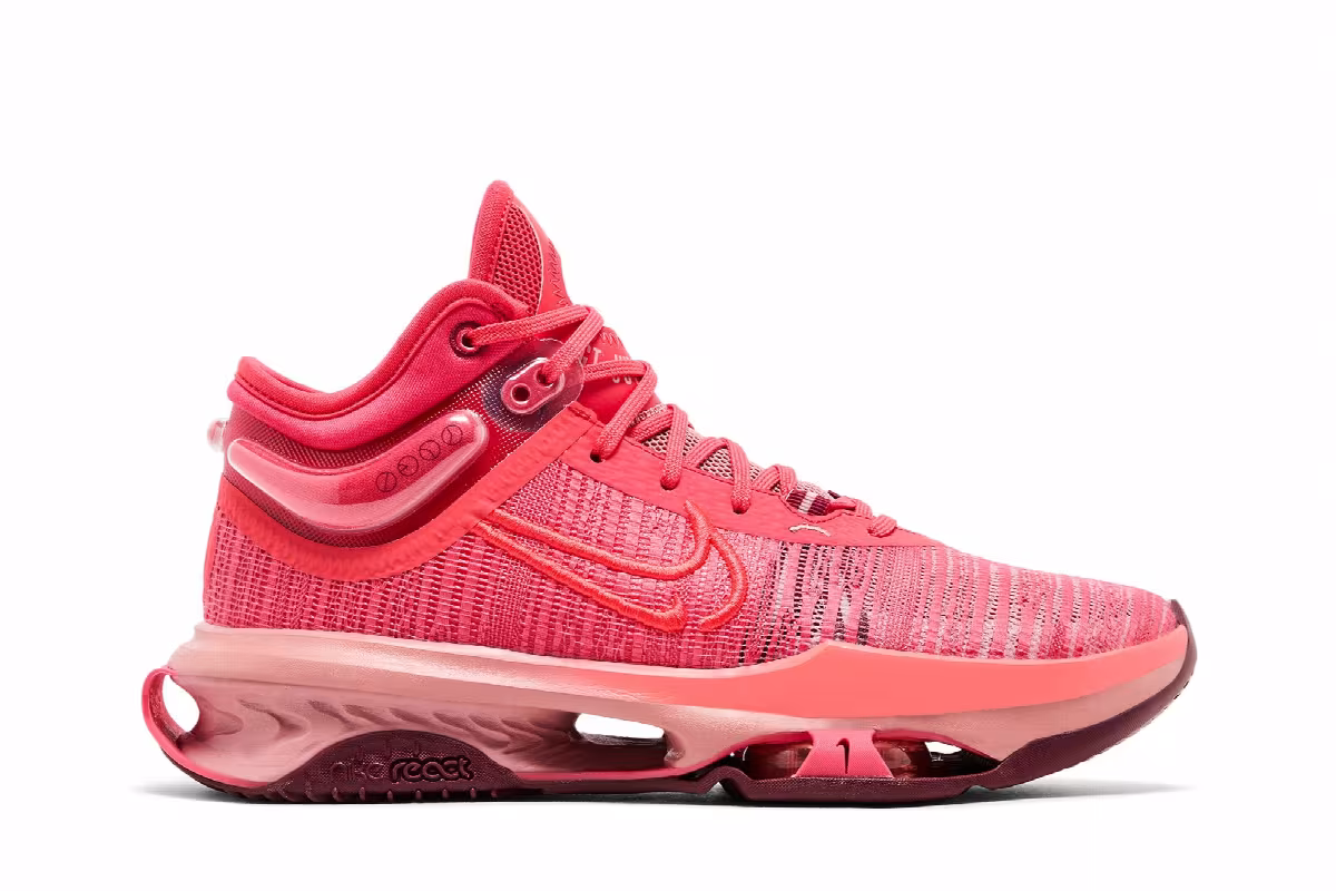 Nike Air Zoom GT Jump 2 Light Fusion Red, view 2