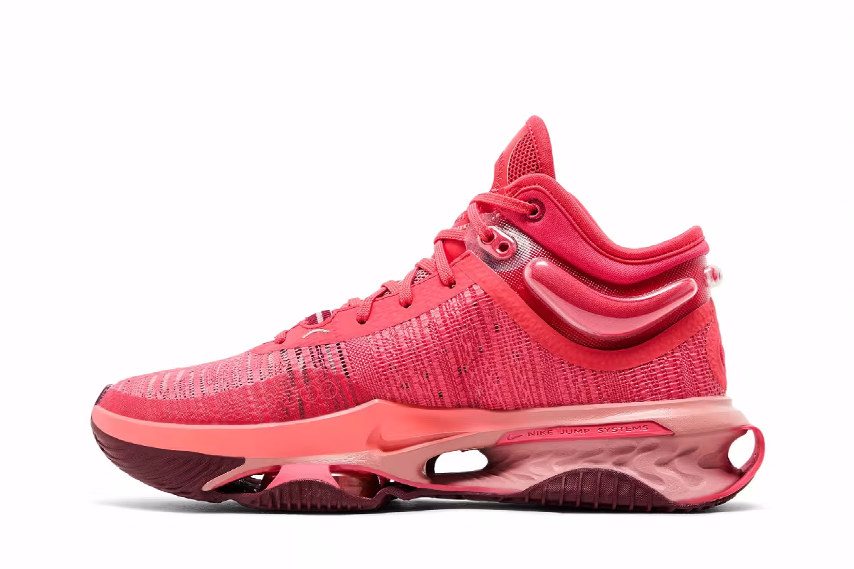 Nike Air Zoom GT Jump 2 Light Fusion Red, view 4